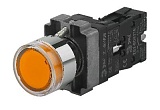 Кнопка управления ЭРА BBT50-BW-K05E LAY5-BW3561 с подсветкой желтый 1з