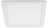 LED 2-24-4K Светильник ЭРА светодиодный квадратный LED 24W 220V 4000K (20/180)