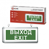 Светильник сд ав СДБО-115 "ВЫХОД EXIT" 3 часа NI-CD AC/DC односторонний IN HOME