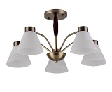 Люстра  Rivoli Meta 2058-305 5 х Е27 40 Вт классика