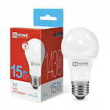Лампа сд LED-A60-VC 15Вт 230В Е27 6500К 1430Лм IN HOME