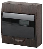 Корпус пластиковый ЩРН-П-08 ЭРА BOXF 08_O IP41 дуб