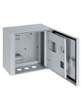 Корпус металлический ЩУ-1ф/1-1 (2 двери) (310х300х150) IP54 Народный эконом