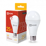 Лампа сд LED-A65-VC 25Вт 230В Е27 3000К 2380Лм IN HOME