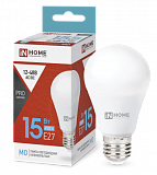 Лампа сд низковольтная LED-MO-PRO 15Вт 12-48В Е27 6500К 1200Лм IN HOME