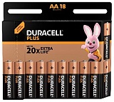 Батарейки Duracell 5014218 АА алкалиновые 1,5v 18 шт. LR6-18BL PLUS
