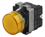 Индикатор ЭРА BLS50-BU-K05E LAY5-BU65 желтого цвета d22мм