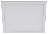 LED 6-18-4K Светильник ЭРА светодиодный квадратный NEW 18W 4000K d170 (20/600)