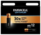 Батарейки Duracell 5014073 АА алкалиновые 1,5v 12 шт. LR6-12BL Optimum