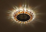DK LD10 SL OR/WH Светильник ЭРА декор cо светодиодной подсветкой MR16, прозрачный оранжевый (50/1400
