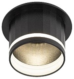 Встраиваемый светильник декоративный ЭРА DK111 BK MR16 GU5.3 черный
