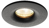 Встраиваемый светильник алюминиевый ЭРА KL105 BK MR16 GU5.3 черный