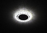 DK LD9 SL/WH Светильник ЭРА декор cо светодиодной подсветкой MR16, прозрачный (50/1400)