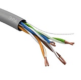 Кабель витая пара ЭРА U/UTP 4x2x24 AWG Cat5e CU PVC 305м