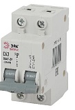 SIMPLE-mod-18 ЭРА SIMPLE Автоматический выключатель 2P 63А (C) 4,5кА ВА 47-29 (6/90/1800)
