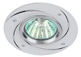 KL43 WH/1 Светильник ЭРА Светильник ЭРА литой  "алюминевый " MR16,12V/220V, 50W белый (100/2100)