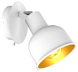 Светильник настенно-потолочный спот Rivoli Esmeree 7056-701 1 х Е14 40 Вт поворотный с выключателем