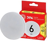 Лампочка светодиодная ЭРА RED LINE ECO LED GX-6W-827-GX53 GX53 6Вт таблетка теплый белый свет