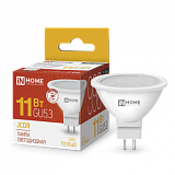 Лампа сд LED-JCDR-VC 11Вт 230В GU5.3 3000К 990Лм IN HOME