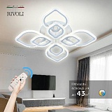 Светильник потолочный Rivoli Elena 6092-108 светодиодный с пультом 99 Вт 4000К - 6000К LED модерн