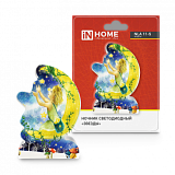Ночник сд NLA 11-S ЗВЕЗДЫ с выкл 230В IN HOME
