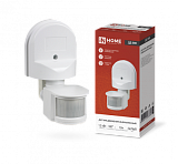 Датчик движения инфракрасный ДД 008 1200Вт 180 гр.12м IP44 белый IN HOME