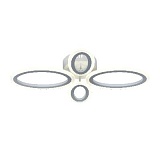 Светильник потолочный светодиодный Rivoli Leidiane 6097-104 64 Вт LED 2750К - 5850 К модерн с пультом