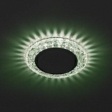 DK LD24 GR/WH Светильник ЭРА декор cо светодиодной подсветкой Gx53, зеленый (50/1000)