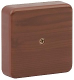 ЭРА Коробка распаячная 100х100х30 (без клеммы) дуб IP40 ЭРА (50/1500)
