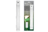 Светильник LED300х37 линейный, 2,5 Вт, 230 В, датчик движения, TDM