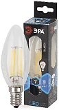 Лампочка светодиодная ЭРА F-LED B35-7W-840-E14 Е14 / Е14 7Вт филамент свеча нейтральный белый свет