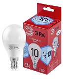 Лампочка светодиодная ЭРА RED LINE LED P45-10W-840-E14 R Е14 / E14 10Вт шар нейтральный белый свет