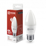 Лампа сд LED-СВЕЧА-VC 11Вт 230В Е27 4000К 1050Лм IN HOME