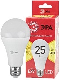 Лампочка светодиодная ЭРА RED LINE LED A65-25W-827-E27 R Е27 / E27 25 Вт груша теплый белый свет