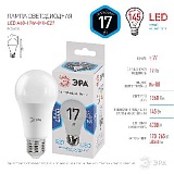 Лампочка светодиодная ЭРА STD LED A60-17W-840-E27 E27 / Е27 17Вт груша нейтральный белый свет