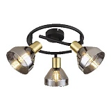 Светильник настенно-потолочный спот Rivoli Kinge 7036-733 3 х E14 40 Вт поворотный
