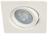 KL LED 21A-5 4K WH Светильник ЭРА светодиодный квадратный поворотн. LED SMD 5W 4000K, белый (100/160