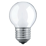 Лампочка Philips P45 40Вт Е27 / E27 230В шар матовый