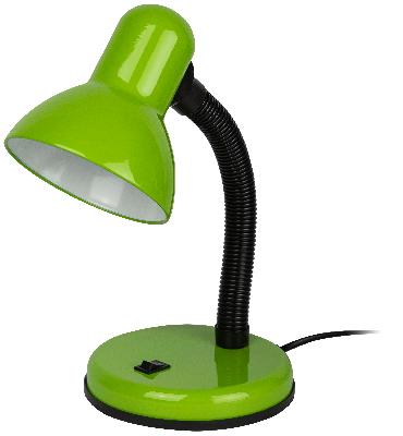 Настольный светильник ЭРА N-120-Е27-40W-GR зелёный