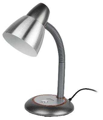 Настольный светильник ЭРА N-115-E27-40W-GY серый