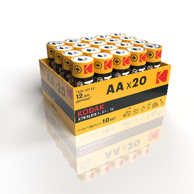 Батарейки Kodak LR06-20 bulk XTRALIFE Alkaline (20/360/21600)