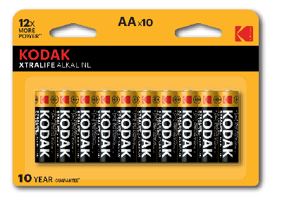 Батарейки Kodak LR6-8+2BL XTRALIFE Alkaline [KAA-8+2]